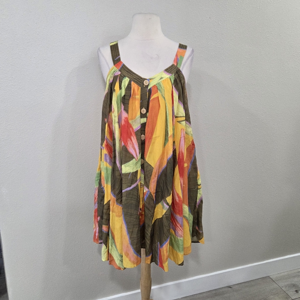 FARM Rio Multicolor Midi Dress